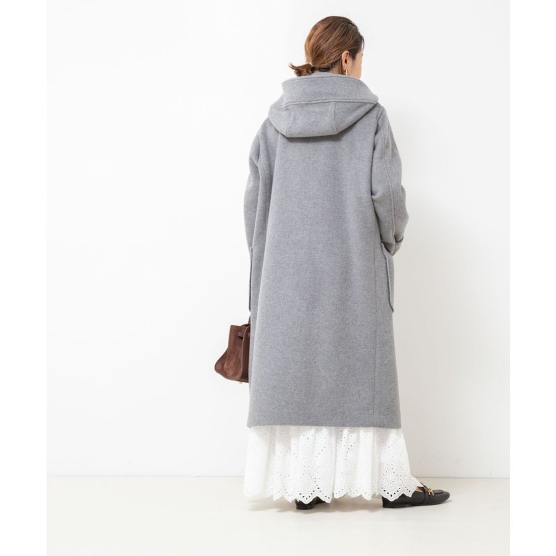 ノーリーズ NOLLEY'S NMPダッフルコート （ミディアムグレー