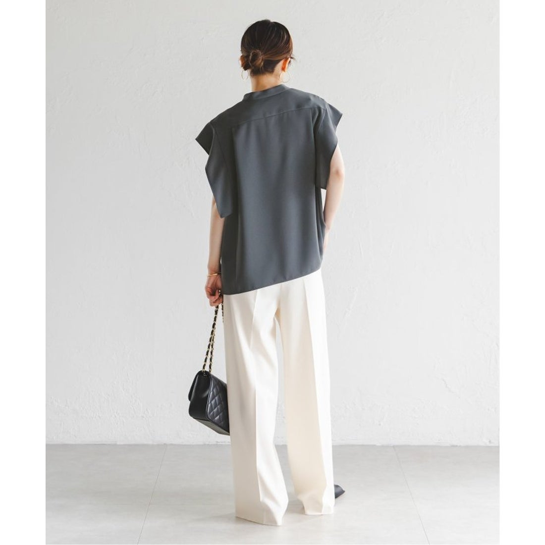 ノーブル NOBLE 《WEB限定追加》スクエアースリーブフロントオープン