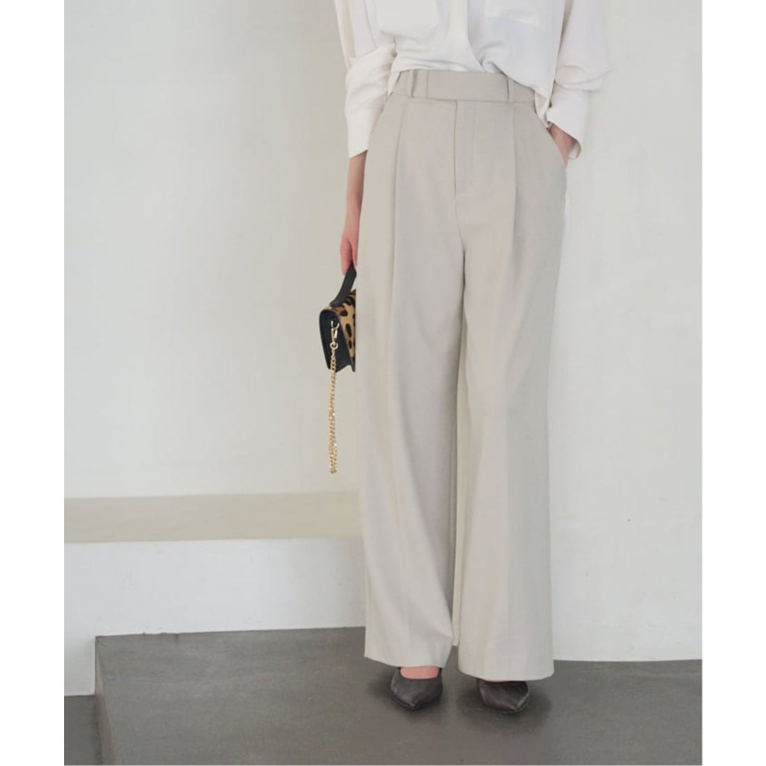 ノーブル NOBLE 《追加》《WEB限定カラー》TRツイル裏起毛スラックス