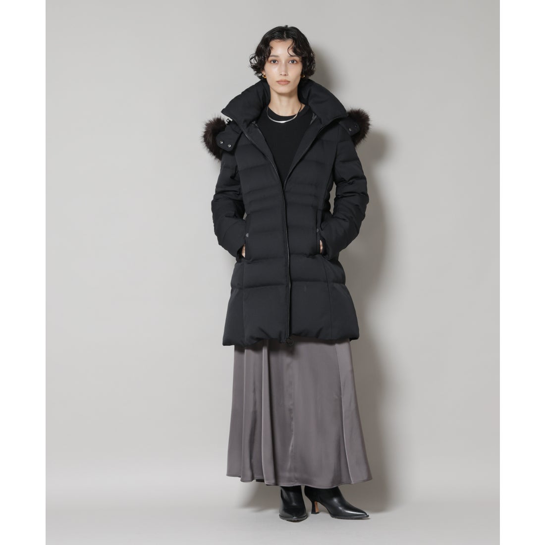 ナノ・ユニバース NANO universe 「西川ダウン（R）」サージロング