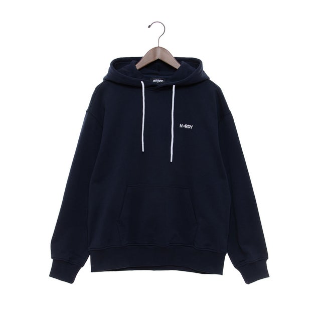 ノルディ NERDY BLENK LOGO HOODIE ZIP-UP （BLACK） ブレンクロゴ