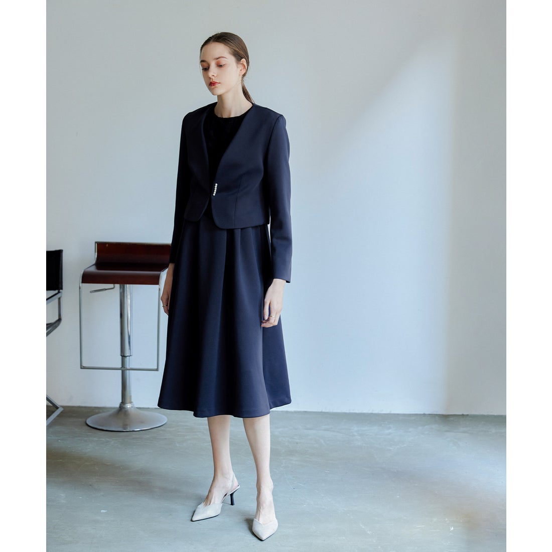 ニアナ niana セレモニースーツジャケット×ワンピース2点セット