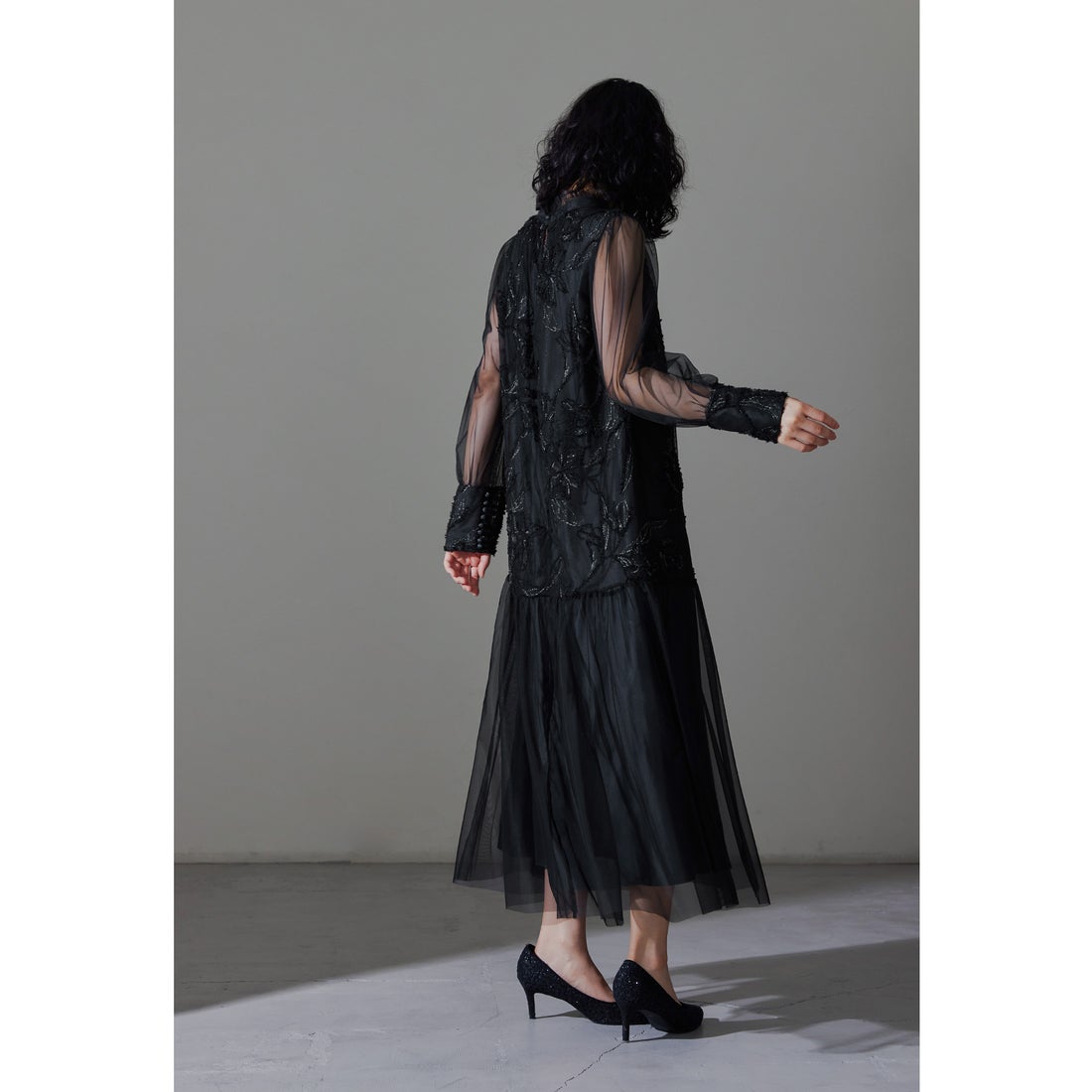 ニアナ niana フェザーフラワーチュールドレス 結婚式 パーティー