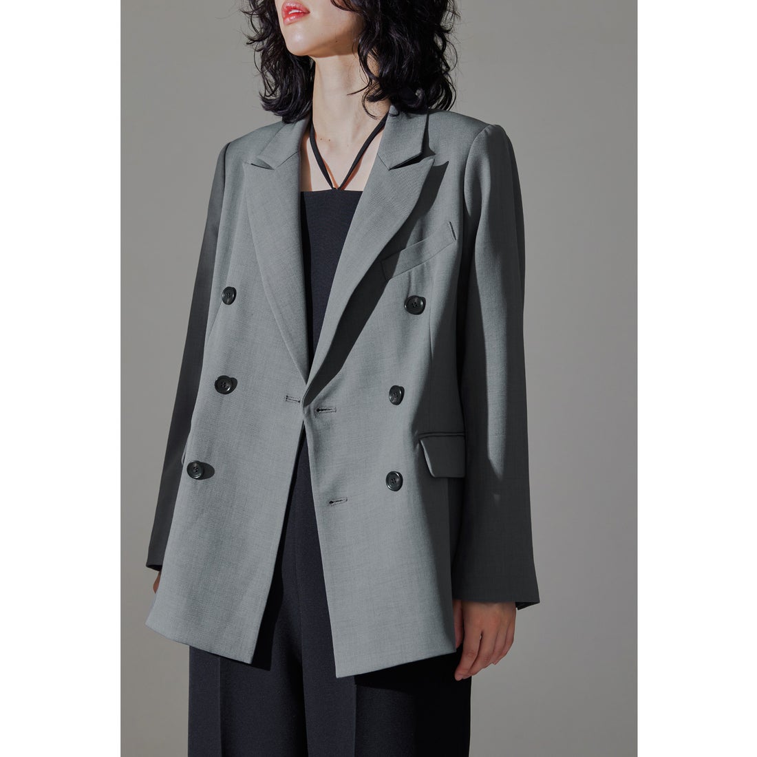 ニアナ niana ピークドラペルジャケット ダブルボタン フォーマル 結婚