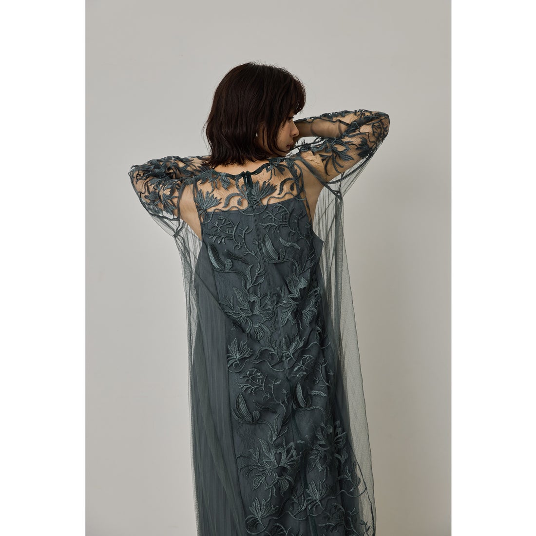 ニアナ niana エスニックサイドプリーツドレス Aライン マタニティ