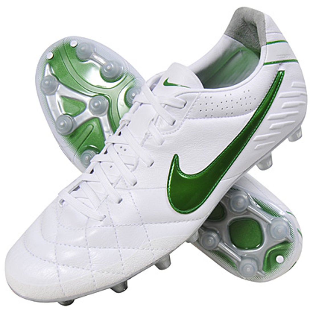 NIKE ナイキ ティエンポレジェンドIV HG-E AF(ホワイト×グリーン