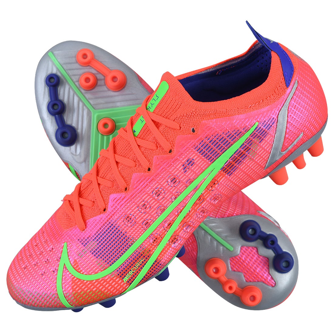 NIKE ナイキ ヴェイパー 14 エリート AG(レッド×シルバー) CZ8717 600