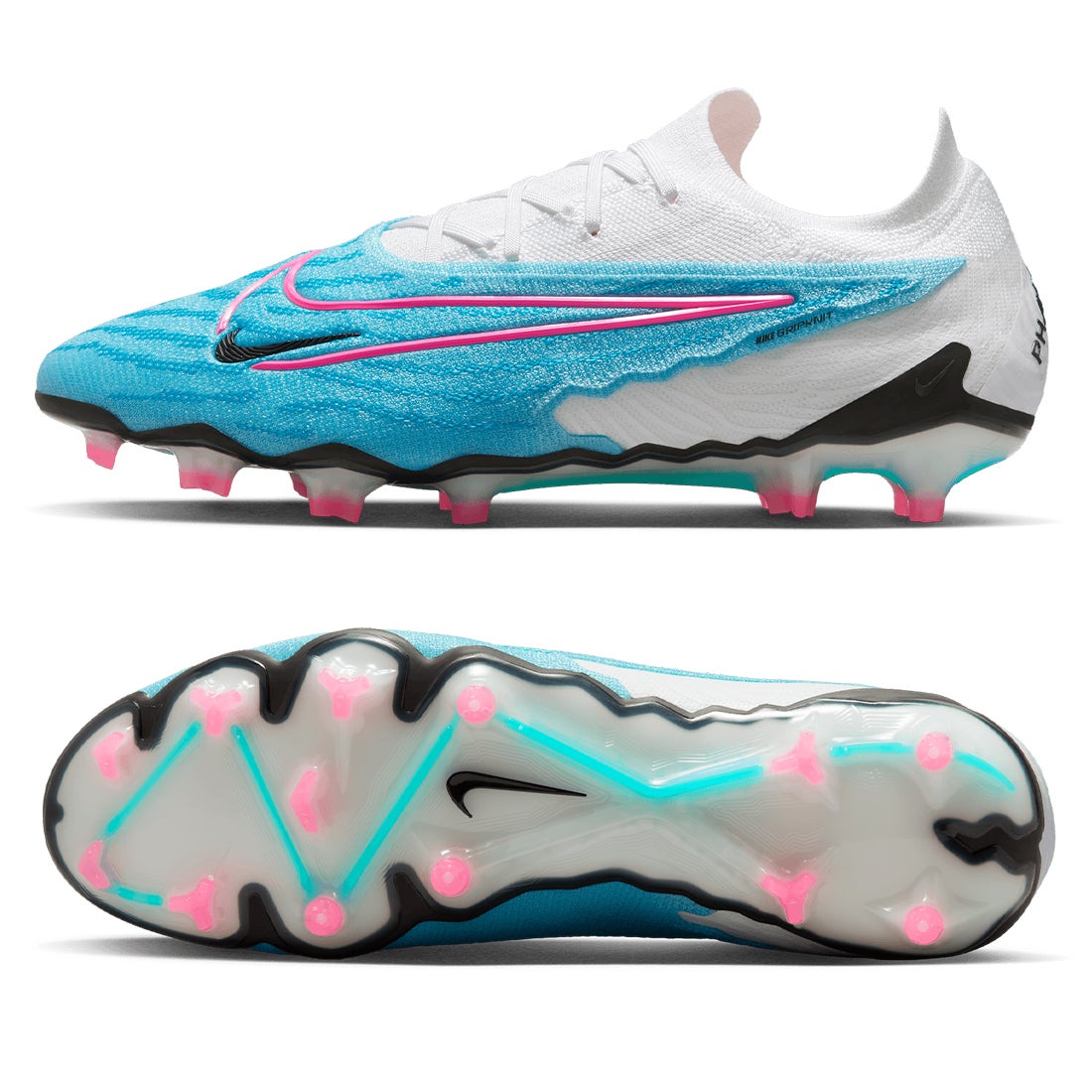NIKE ナイキ ファントム GX エリート FG(ブルー×ピンク×ホワイト