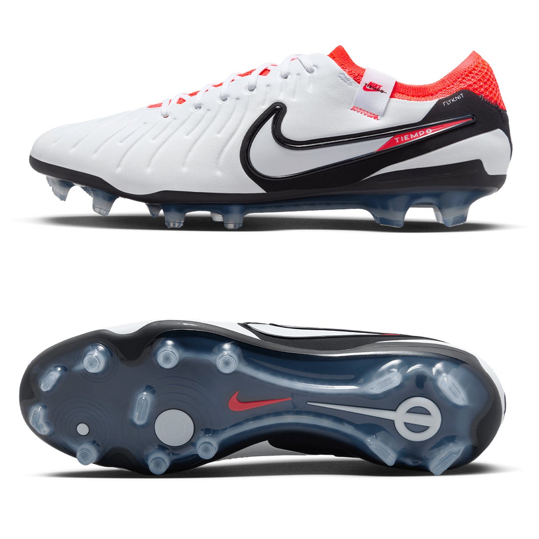 NIKE ナイキ ティエンポ レジェンド 10 エリート FG(ホワイト×レッド