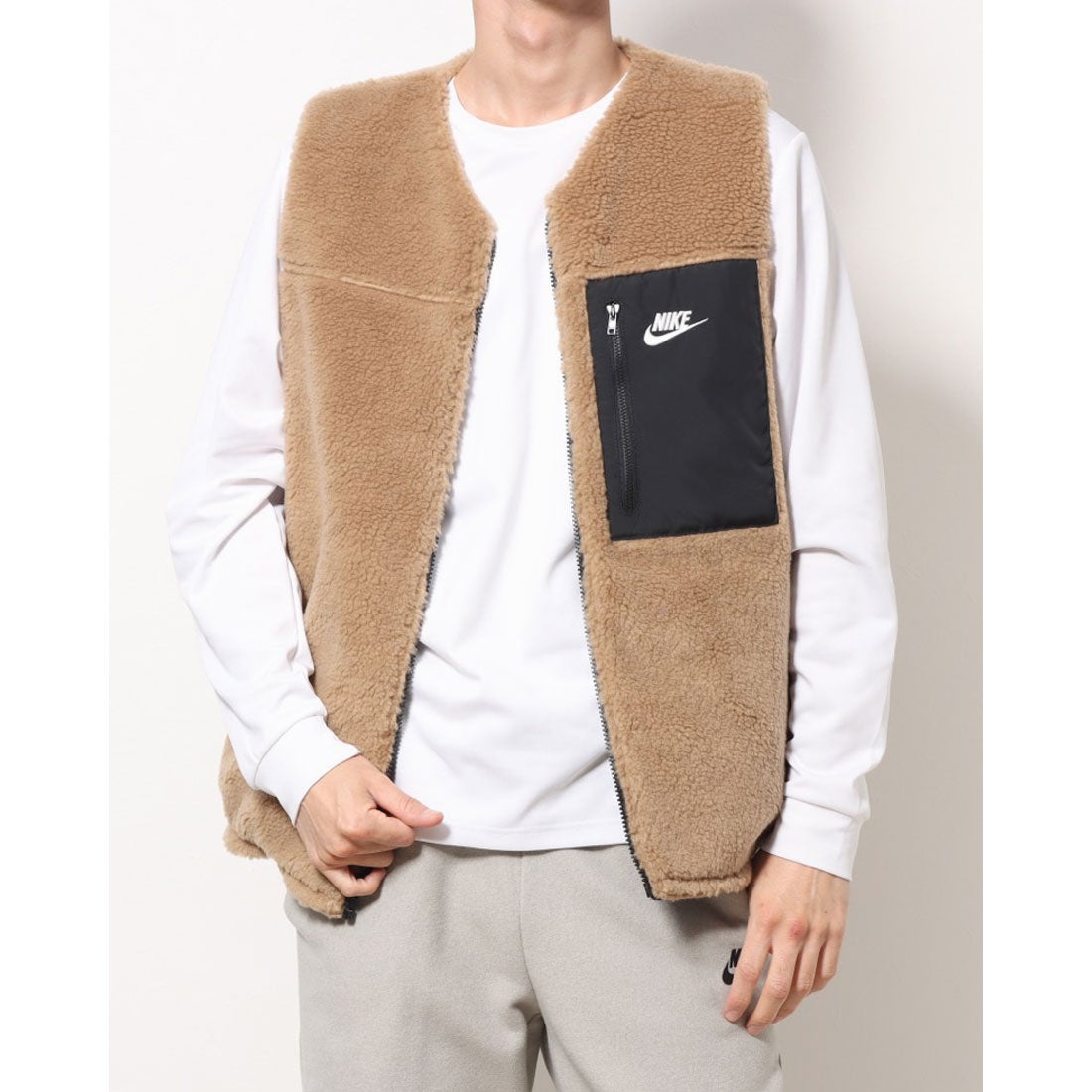 ナイキ NIKE メンズ フリースベスト ナイキ クラブ+ ウィンター REV