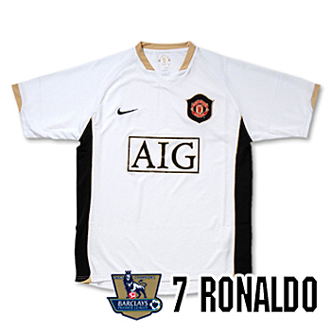 NIKE マンチェスターユナイテッド 07/08 ユニフォーム サード 半袖 #7