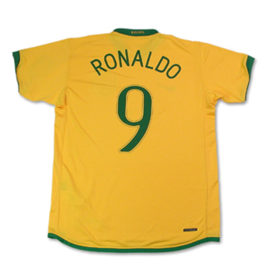 NIKE ブラジル代表 06/07 ユニフォーム ホーム 半袖 #9 ロナウド