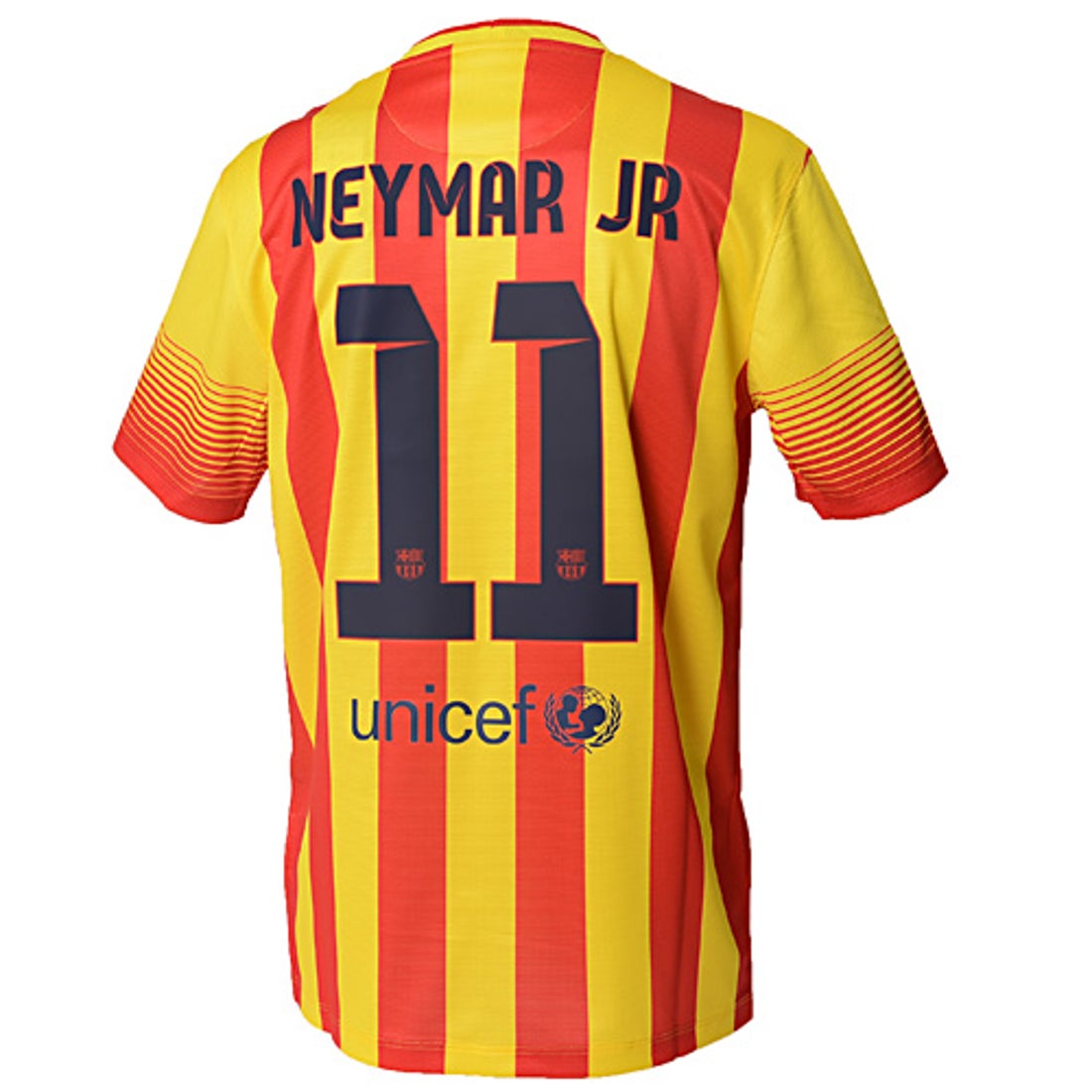 NIKE FCバルセロナ 13/14 ユニフォーム アウェイ 半袖 レプリカ#11