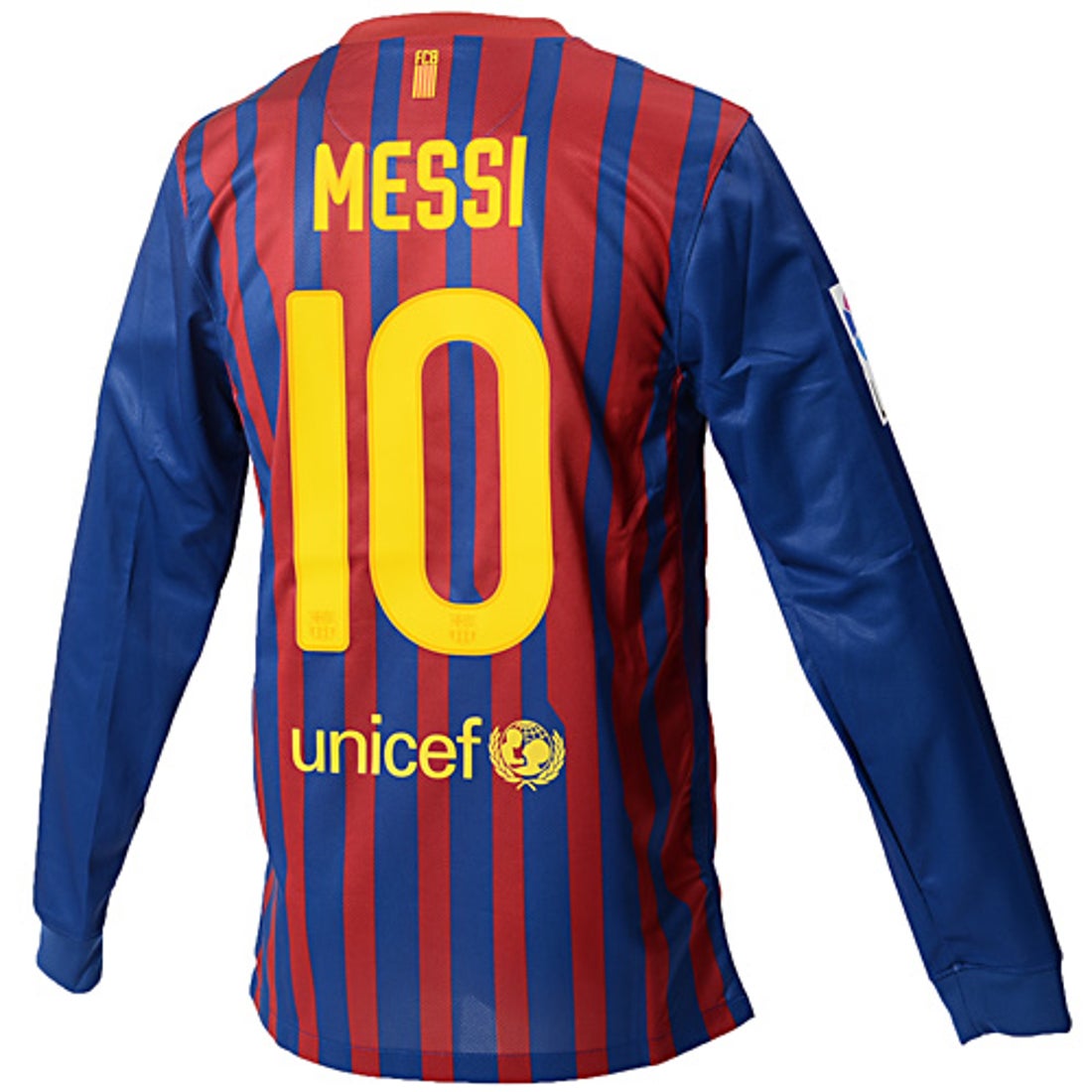 NIKE FCバルセロナ 11/12 ユニフォーム ホーム 長袖 #10.メッシ 419878