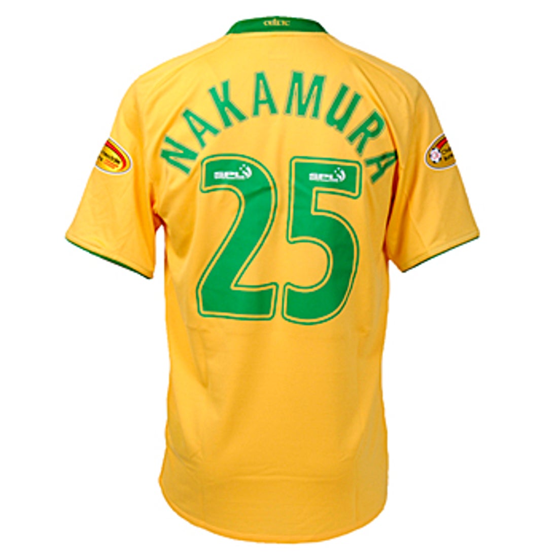 NIKE セルティック 08/09 ユニフォーム アウェイ 半袖 #25 中村俊輔