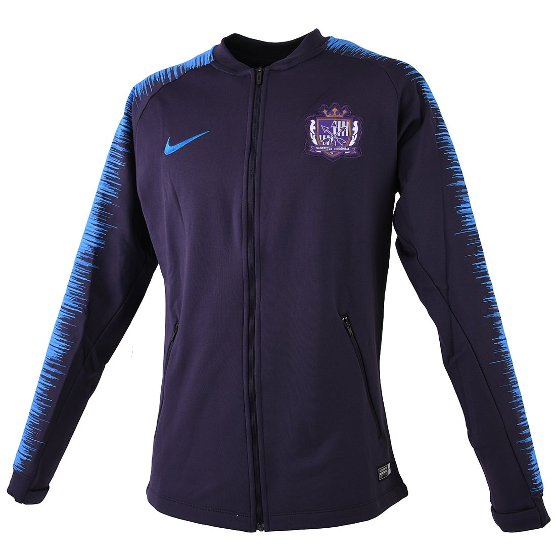 NIKE サンフレッチェ広島 2019 アンセム FB ジャケット(パープル