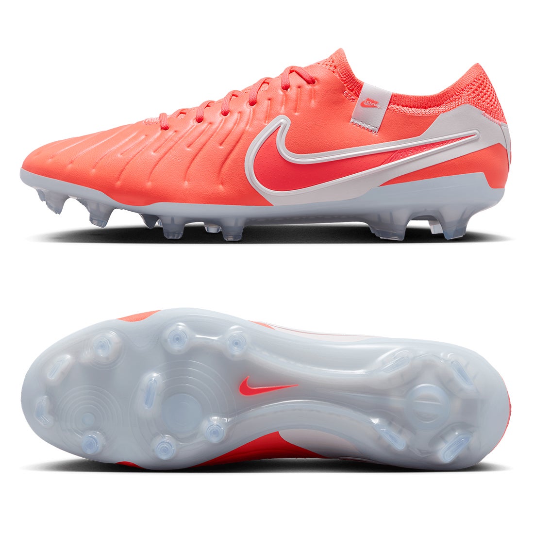 NIKE ナイキ ティエンポ レジェンド 10 エリート FG(オレンジ×ホワイト