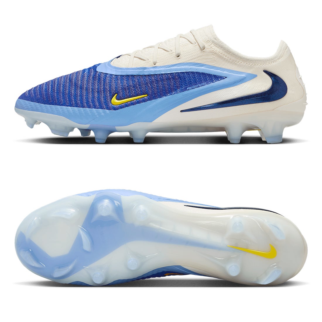 NIKE ナイキ ファントム 6 LOW エリート FG LV8(ホワイト×ブルー