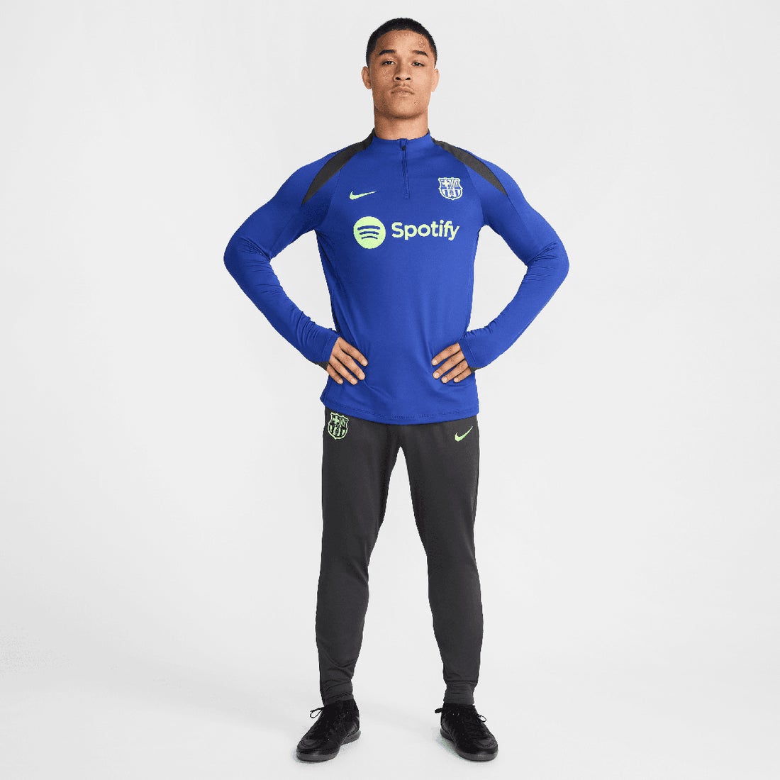 NIKE FCバルセロナ 24/25 Dri-FIT ストライク ドリルトップ(ブルー