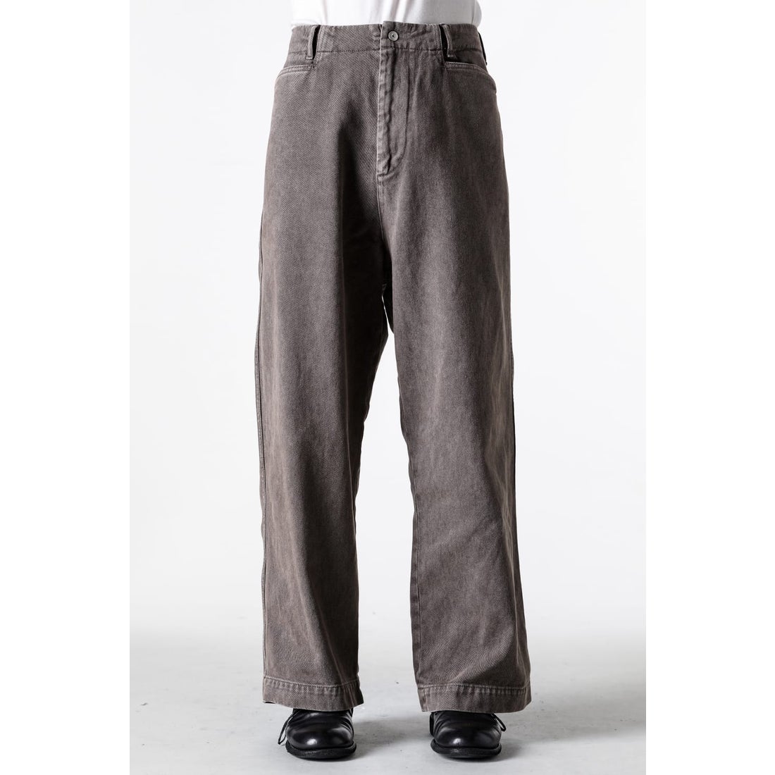 オマールアフリディ Omar Afridi Trotti Baggy Trousers （Brown