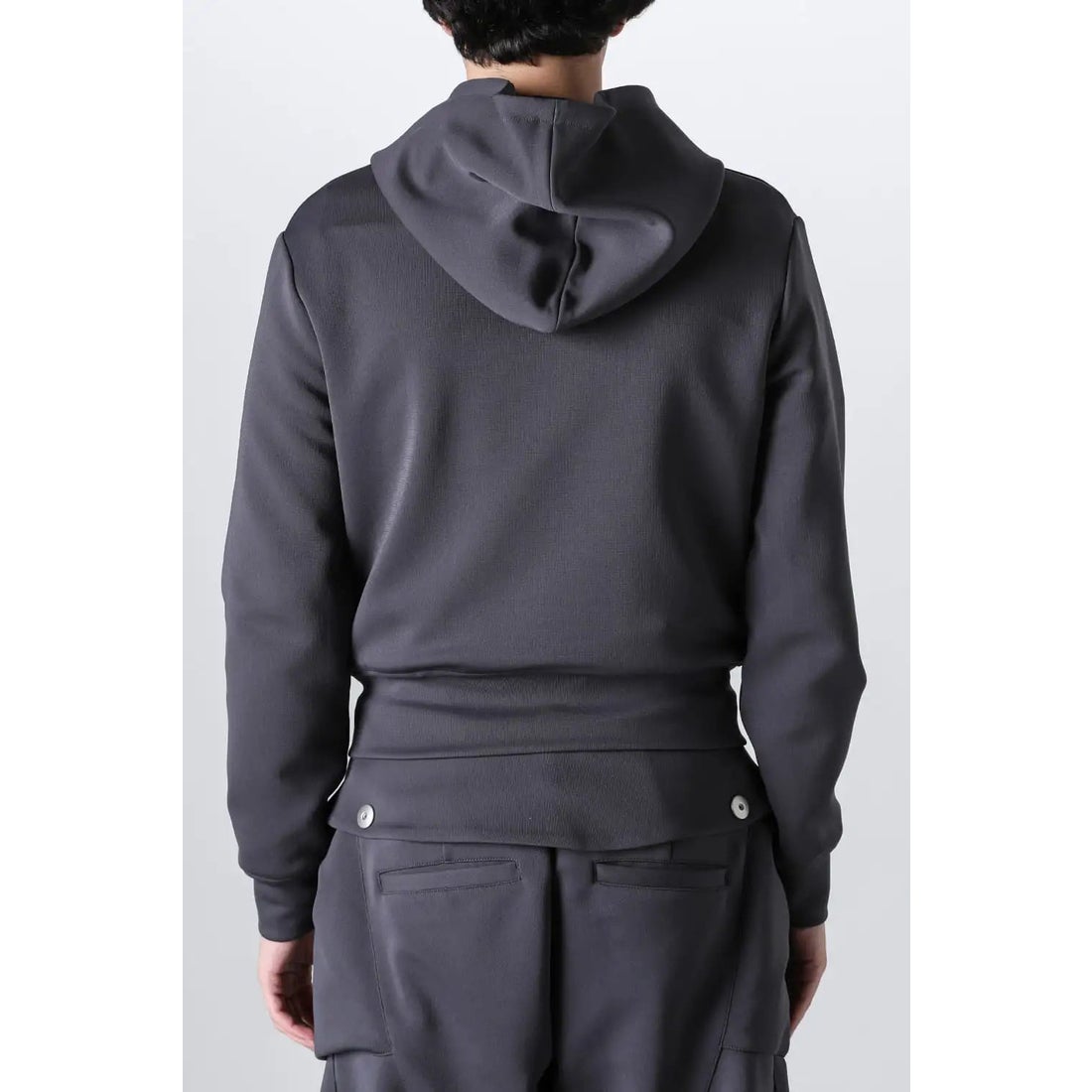 オマールアフリディ Omar Afridi Cardi Hoodie Cardi Knit （SLATE