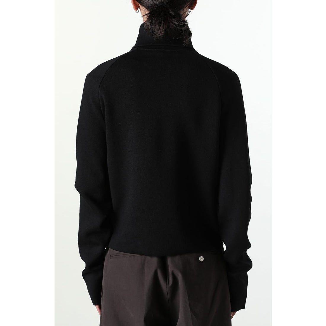 Omar Afridi Knitted Drivers Jumper （Black） - Osaka / Kyoto