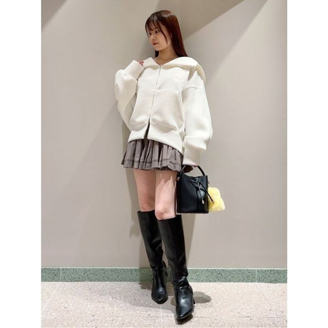 スナイデル SNIDEL ボリュームパーカー （GRY） -ファッション通販