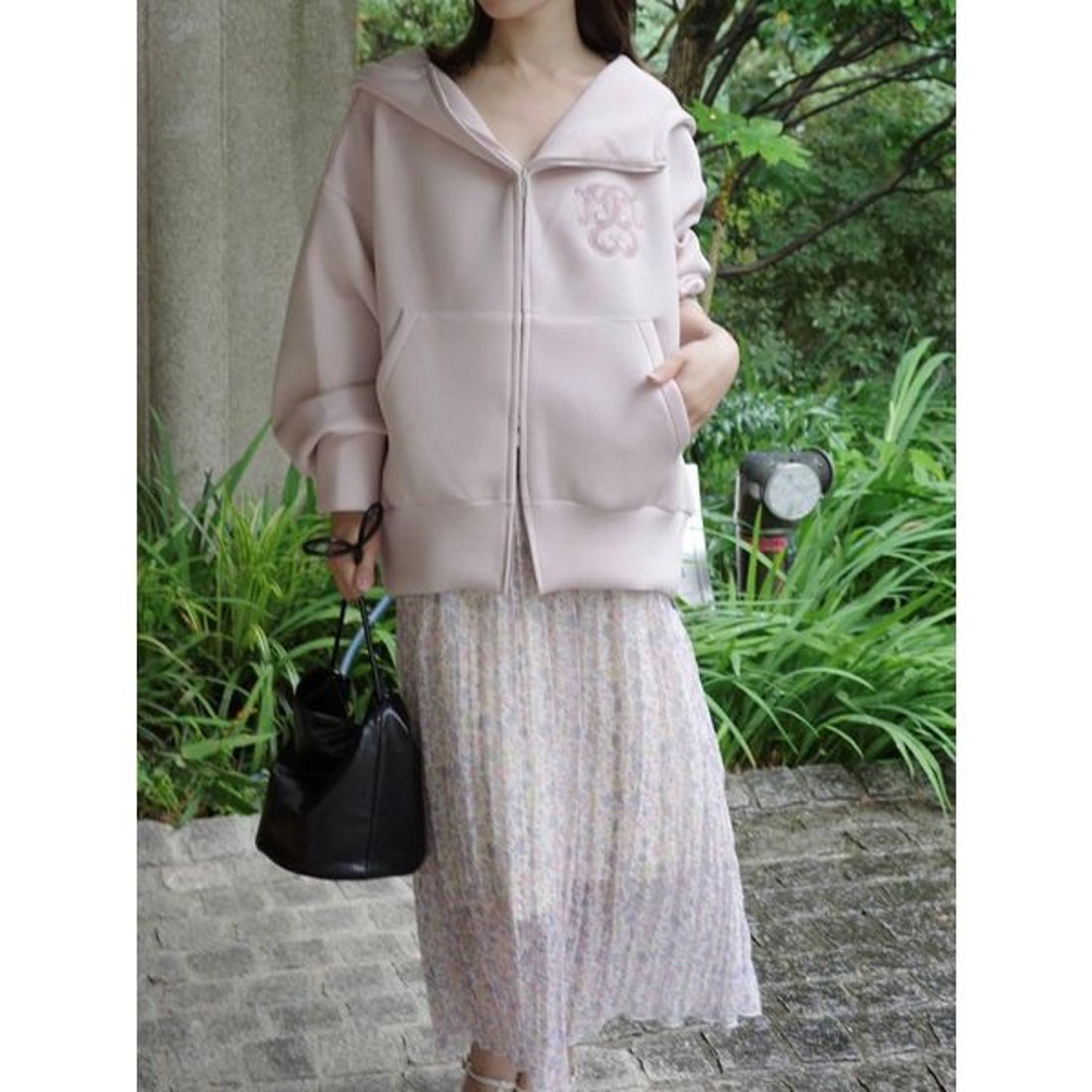 スナイデル SNIDEL ボリュームパーカー （GRY） -ファッション通販