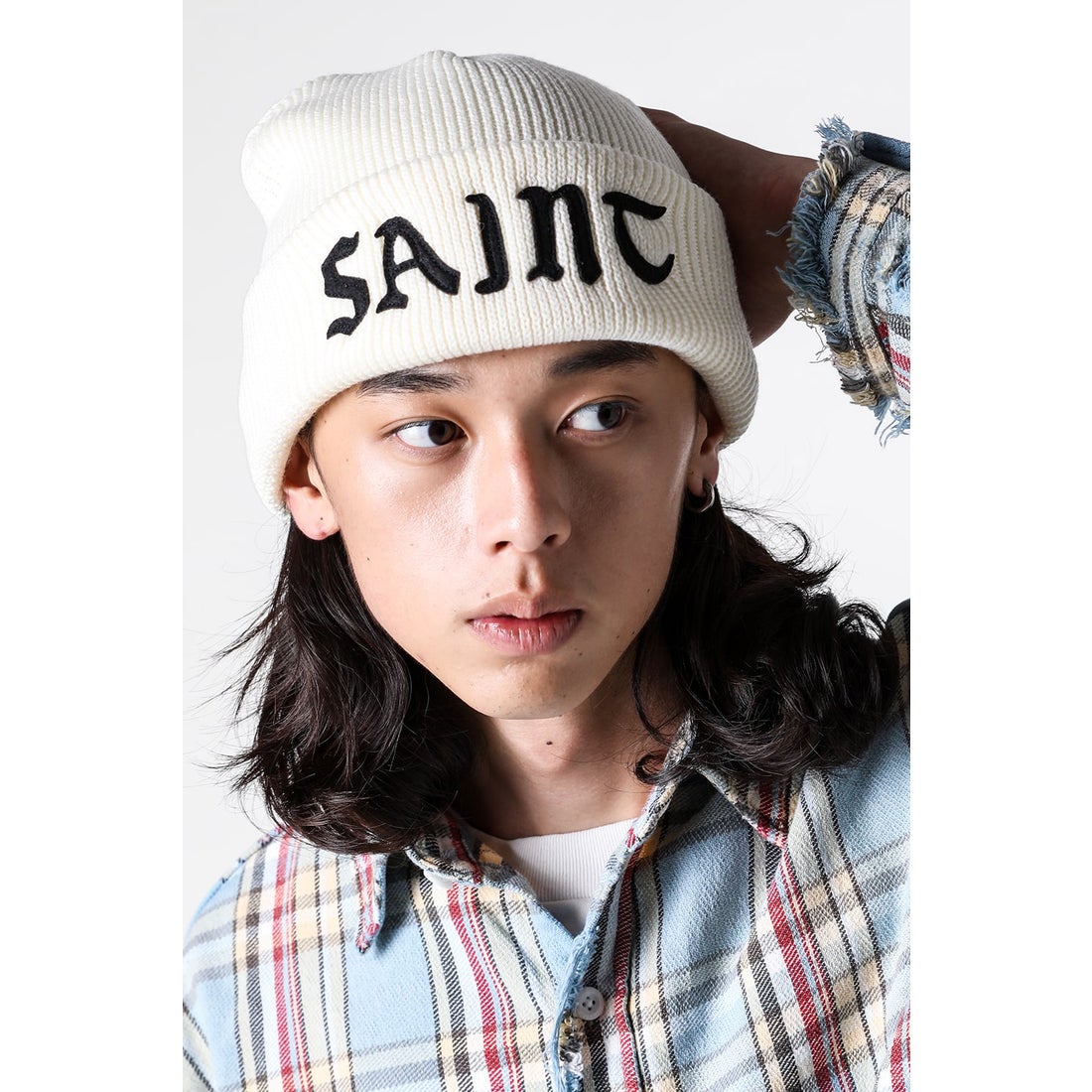 セントマイケル SAINT Mxxxxxx SAINT Knit Cap （White） 通販 大阪