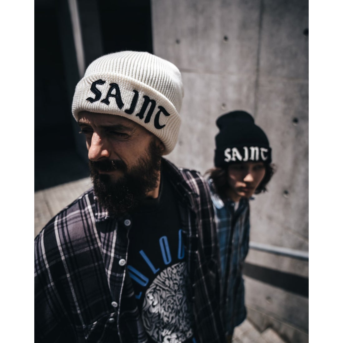 セントマイケル SAINT Mxxxxxx SAINT Knit Cap （Black