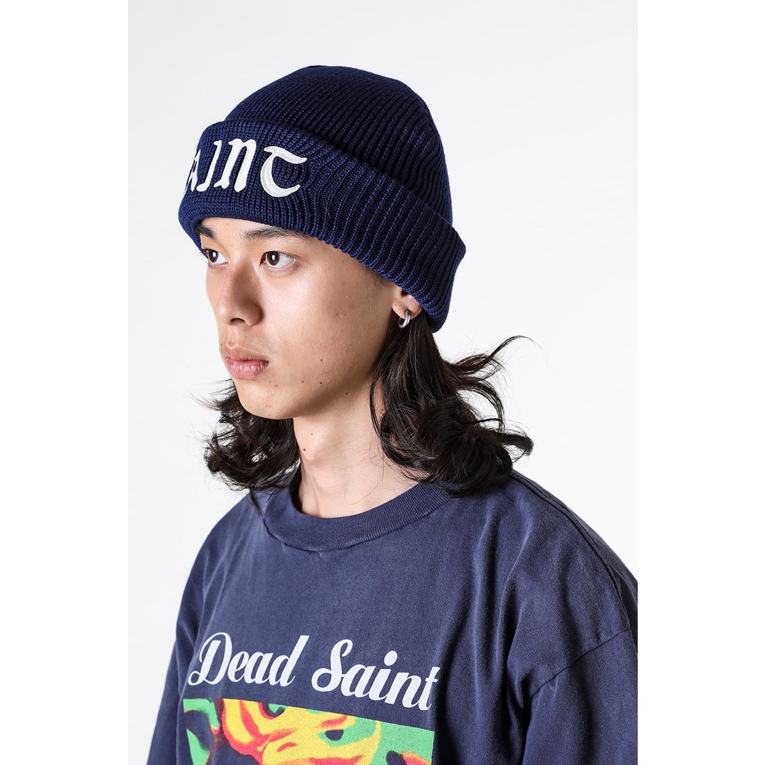 セントマイケル SAINT Mxxxxxx SAINT Knit Cap （Navy） 通販 大阪