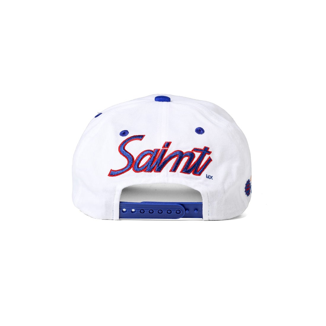 セントマイケル SAINT Mxxxxxx SAINT Cap （White / Blue