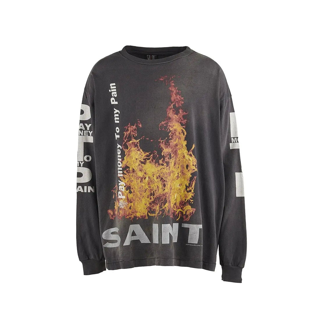 Pay money To my Pain × SAINT Mxxxxxx SR TO SS Long sleeve T-shirt
