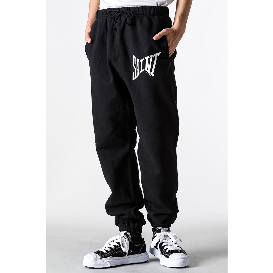 セントマイケル SAINT Mxxxxxx RIBON SAINT Sweat Pants （Black