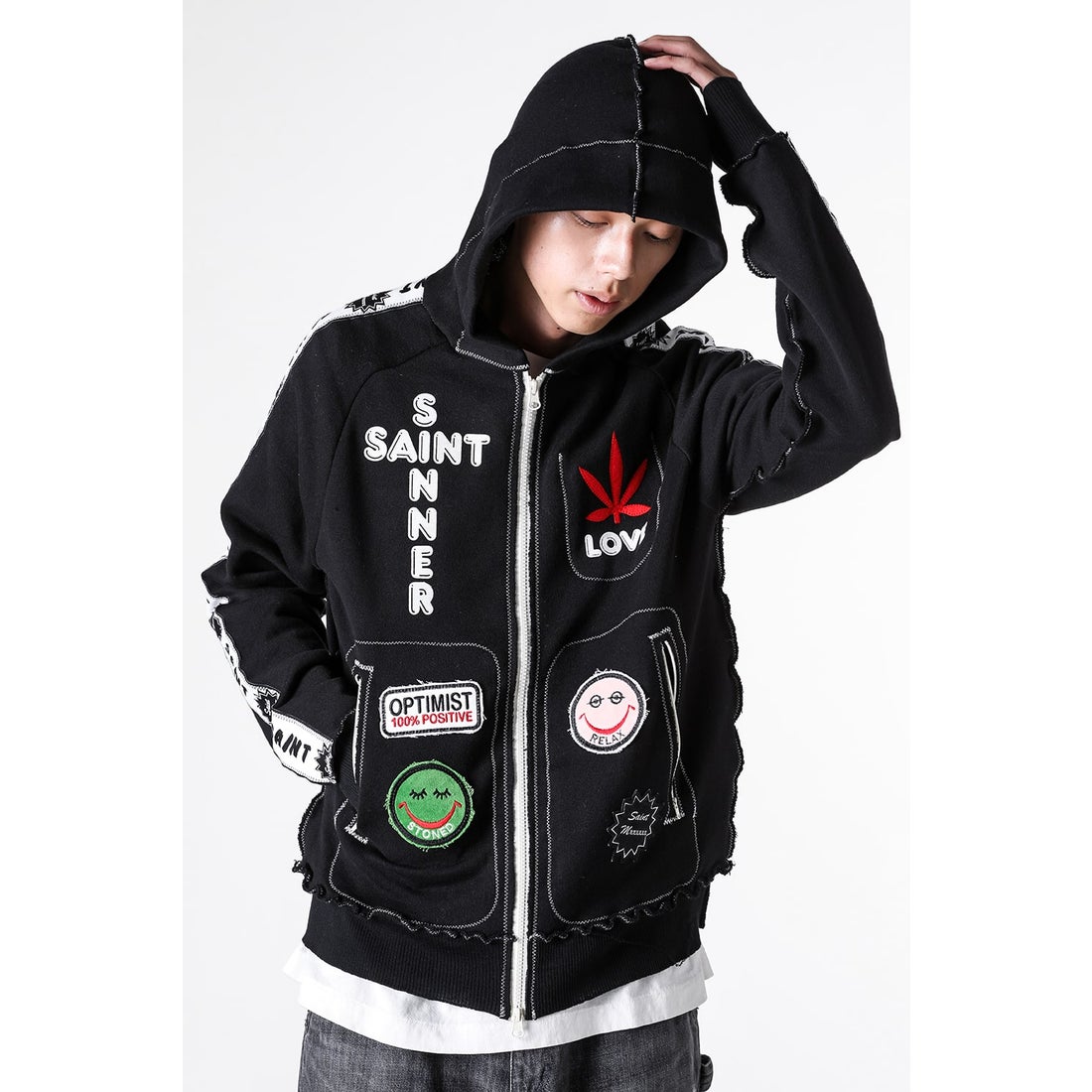 セントマイケル SAINT Mxxxxxx A LOVE MOVEMENT x SAINT Mxxxxxx Knit