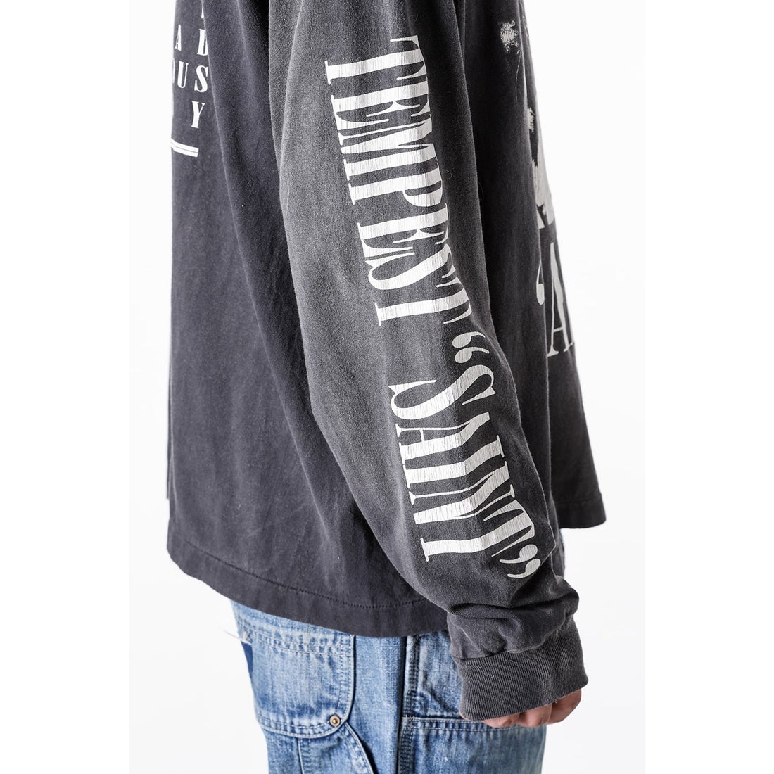 SAINT Mxxxxxx TEMPEST Long sleeve T-shirt （Black） - Osaka