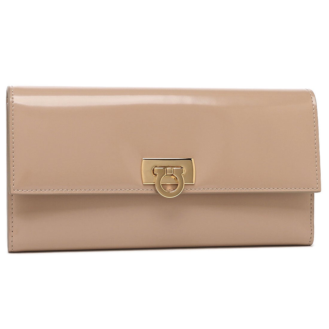 Salvatore Ferragamo フェラガモ FERRAGAMO 長財布 ワンダ ベージュ