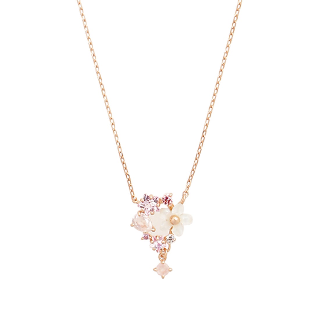 SAMANTHA SILVA サマンサティアラ Samantha Tiara フラワーネックレス