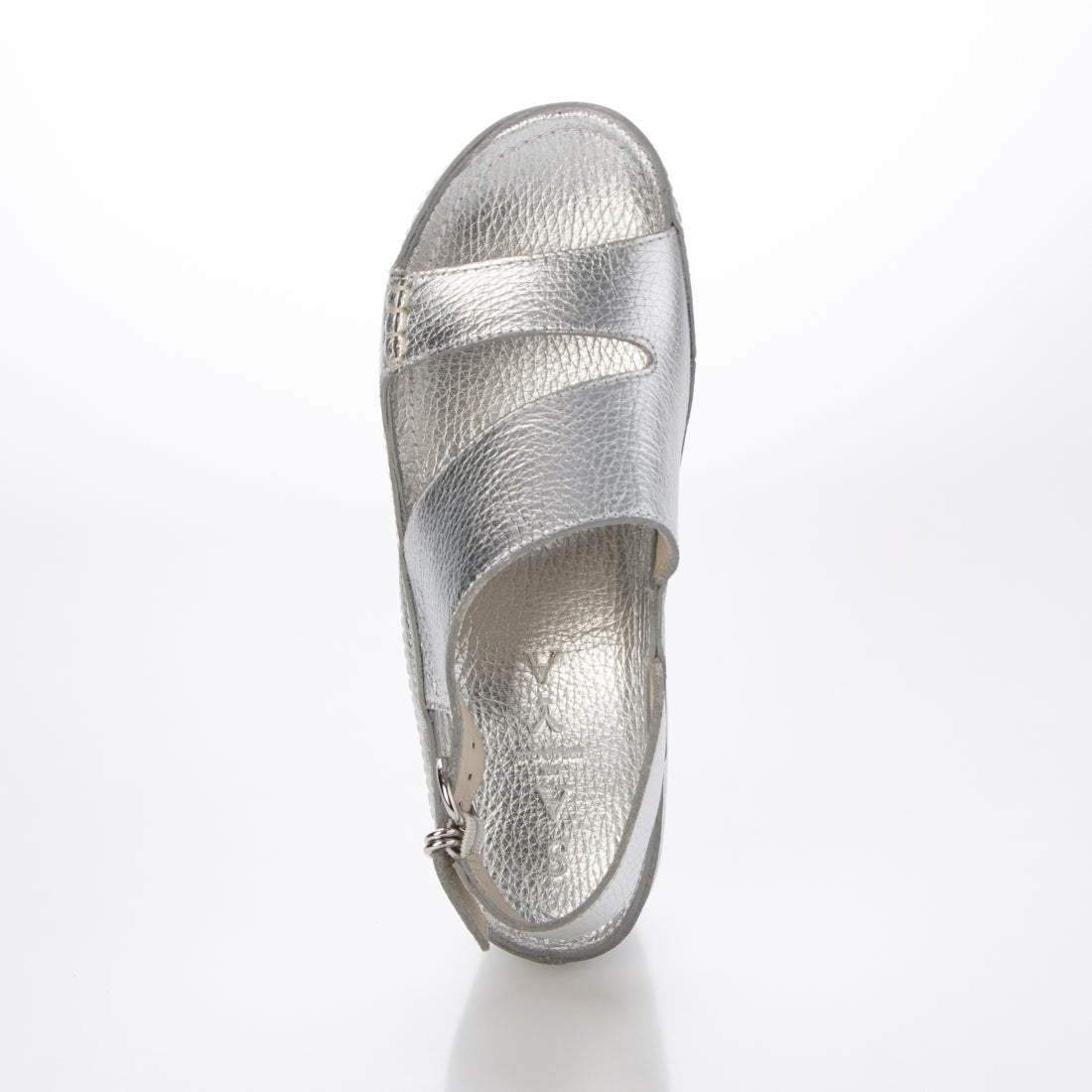 OFOF シルバー 厚底サンダル OFOF 厚底サンダル PURE SILVER ミュール