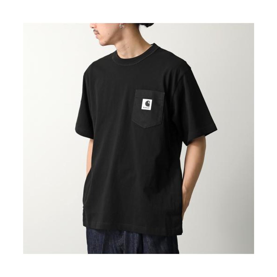 サカイ sacai sacai × Carhartt WIP コラボ Tシャツ 25-00995S （001