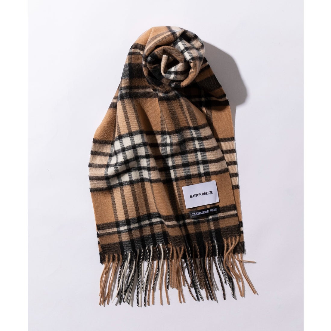 セットアップセブン SETUP7 【SETUP7】カシミヤ100％ チェック柄