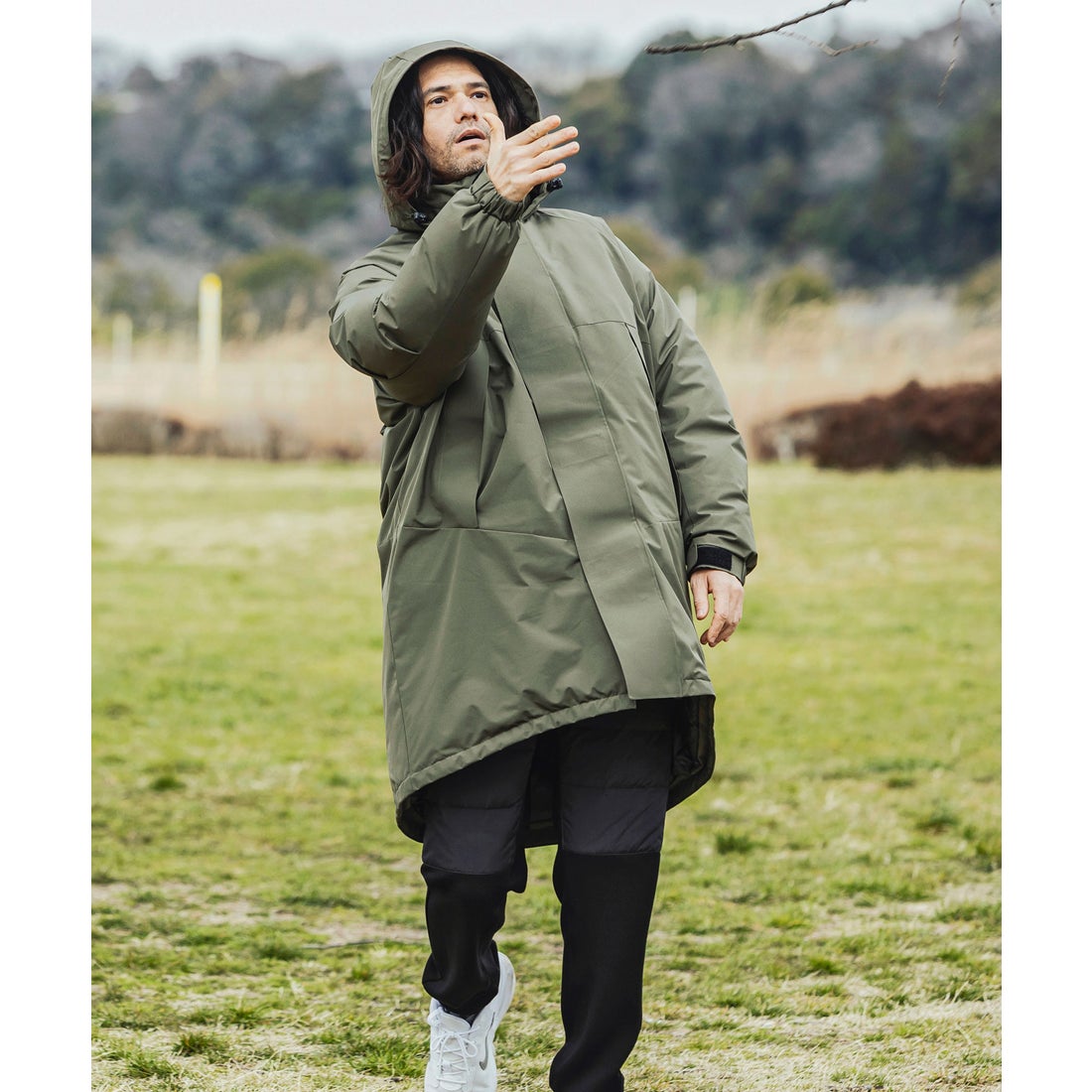 プラスフェニックス +phenix L-7 DOWN COAT ダウンコート ウィンド