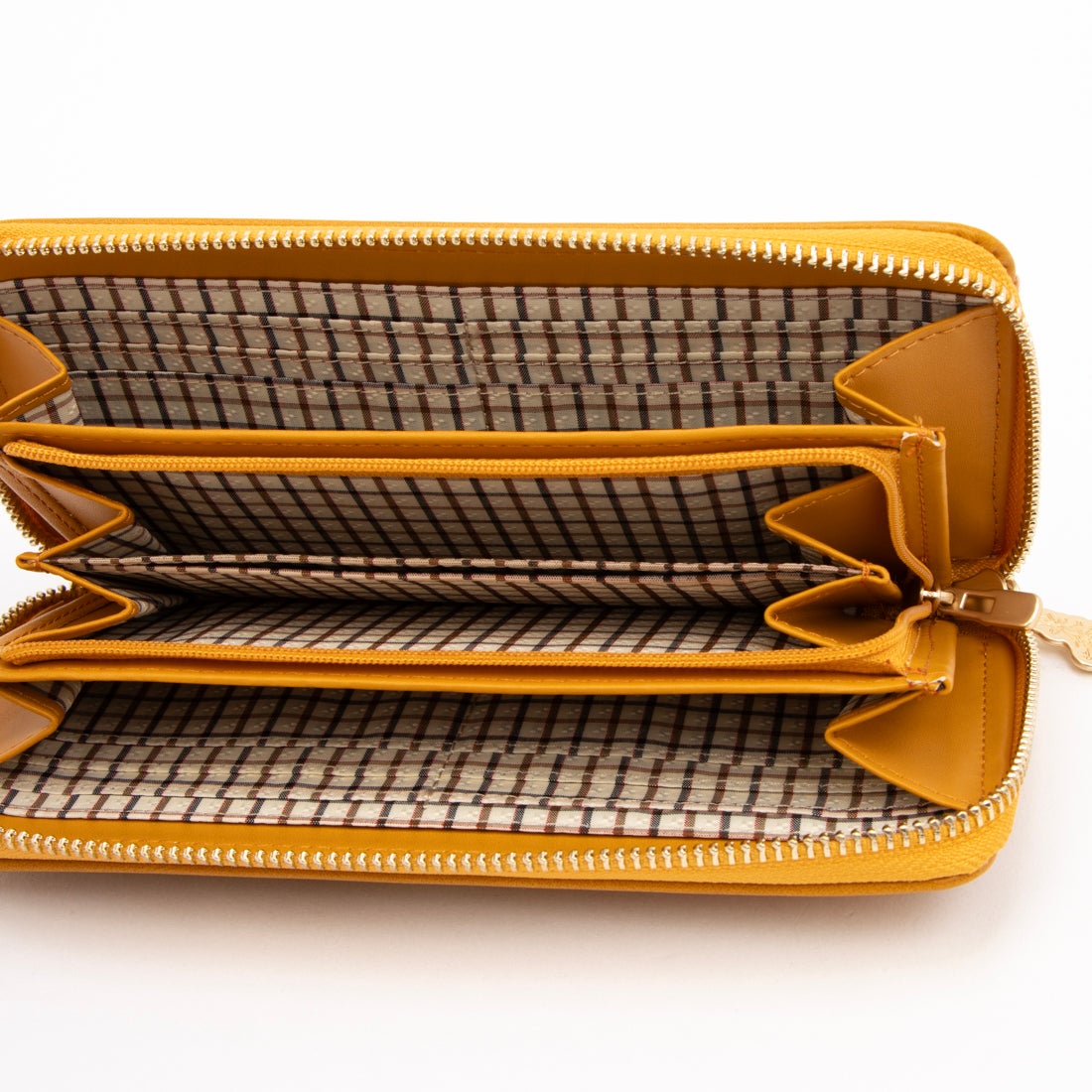 シャンフィー SHANFFY 財布 レディース 長財布 ラウンドファスナー 猫