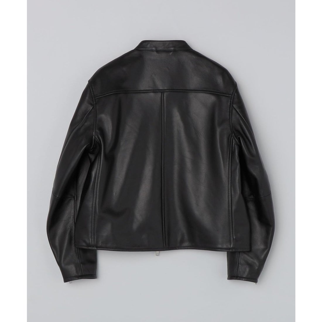 シップス SHIPS SHIPS: ラムレザー シングル ライダース ジャケット