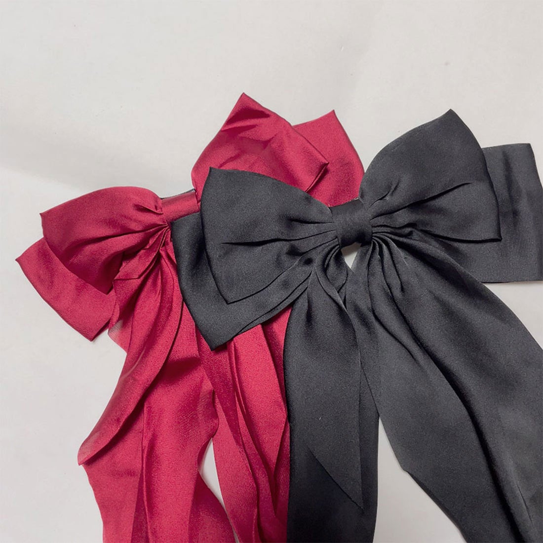 ショッピングゴー shoppinggo リボンバレッタ 大きい リボンヘア