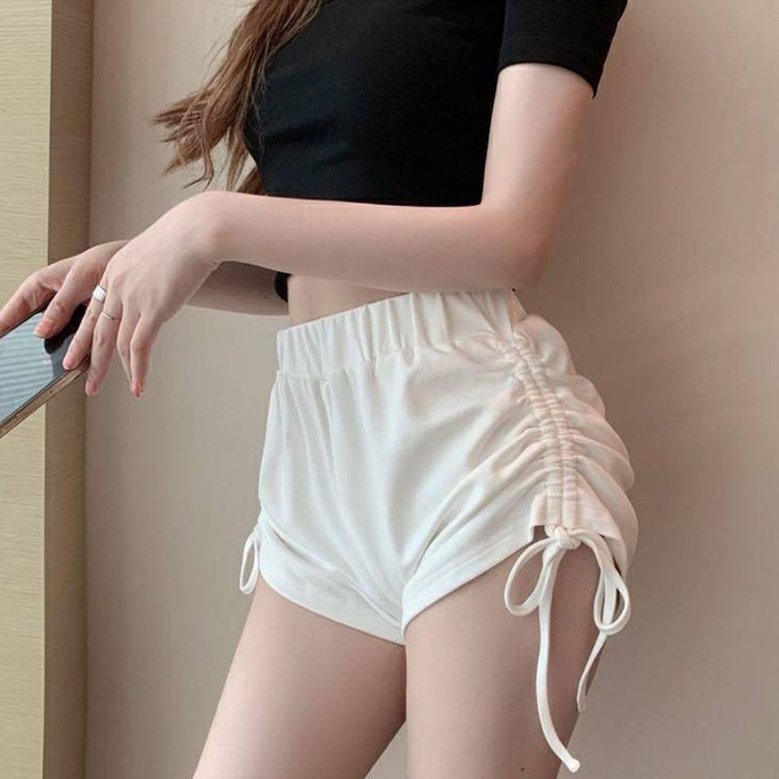 ショッピングゴー shoppinggo スウェットショートパンツ レディース