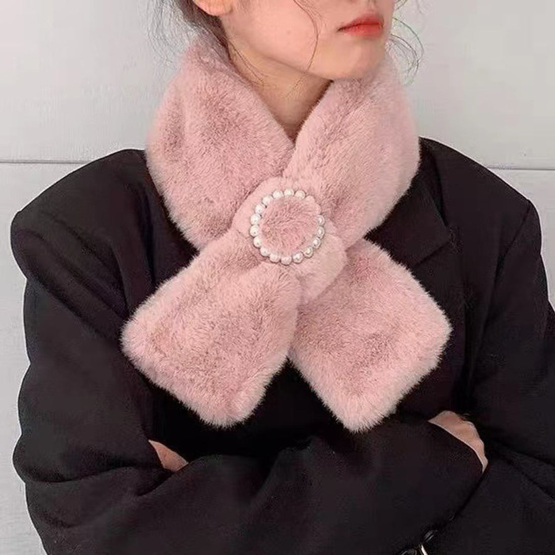 ショッピングゴー shoppinggo マフラー ティペット フェイクファー