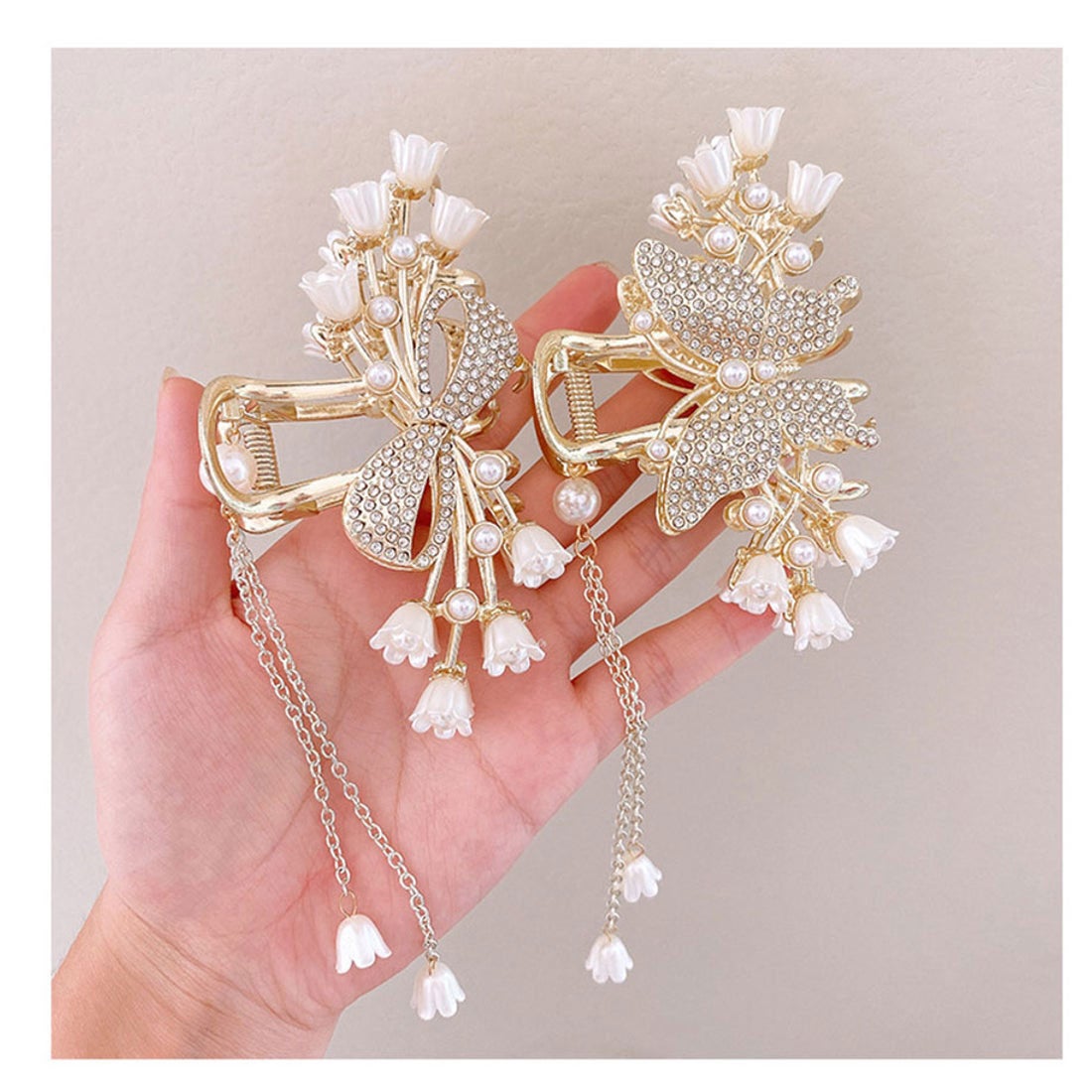 ショッピングゴー shoppinggo ヘアクリップ 髪留め 髪飾り バレッタ