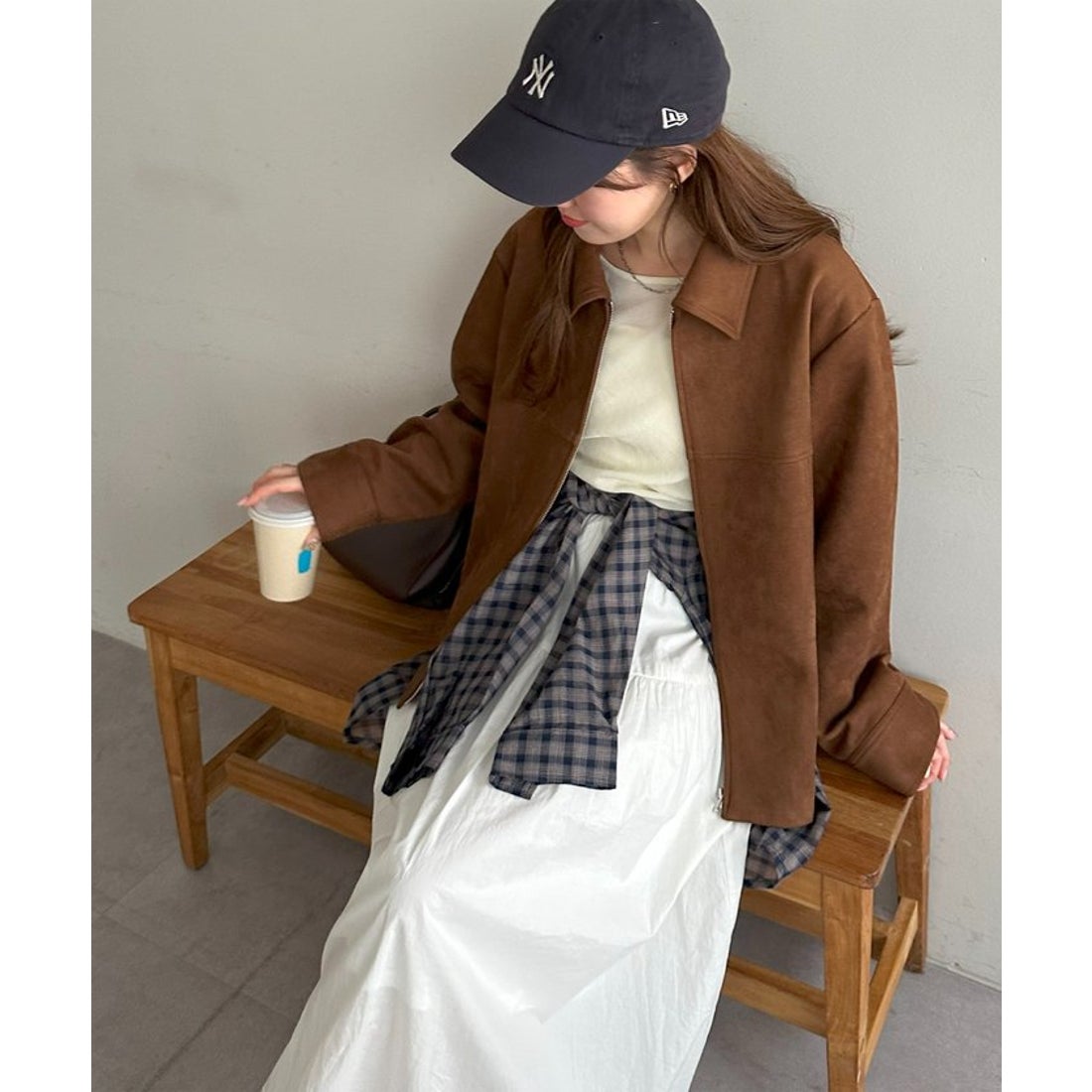 パル PAL 【Discoat】フェイクスエードジャケット （brown