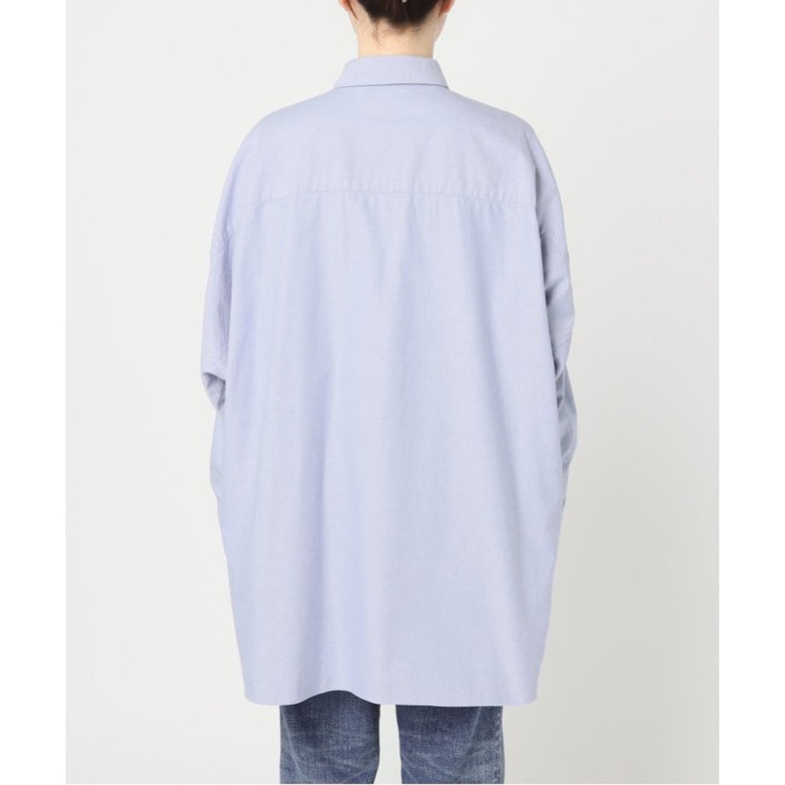 プラージュ Plage 《追加》Oxford Long シャツ （サックスブルー